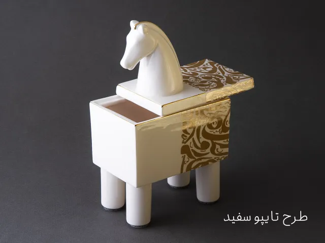 مجسمه شکلاتخوری اسب تروا