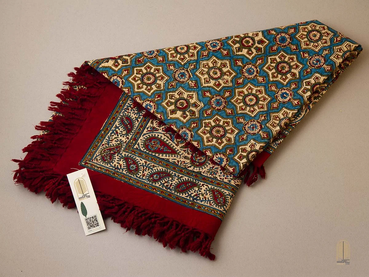 رومیزی پارچه ای قلمکار اصفهان (100 * 100)
