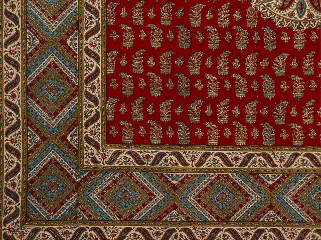 رومیزی چاپ قلمکار اصفهان (100 * 100)
