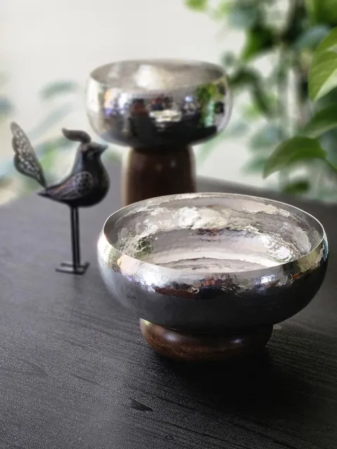 کاسه های پایه دار مسی