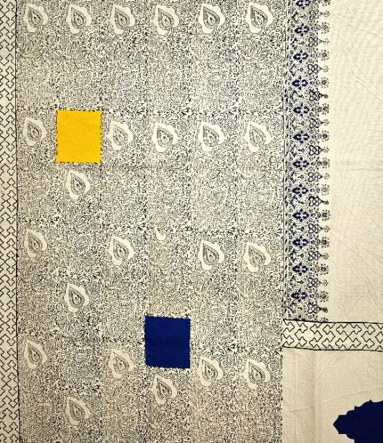 رومیزی پارچه ای قلمکار اصفهان (120 * 120)