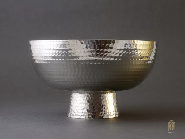 کاسه مسی پایه دار