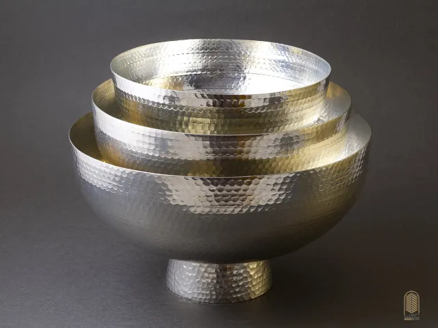 کاسه مسی پایه دار