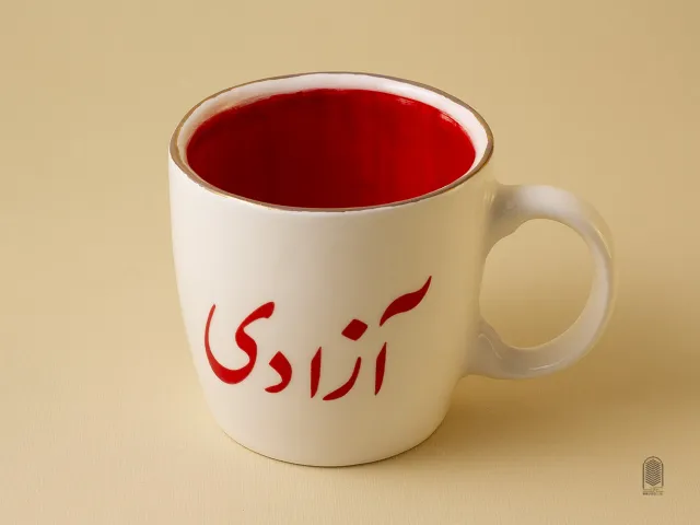 ماگ سرامیکی آزادی