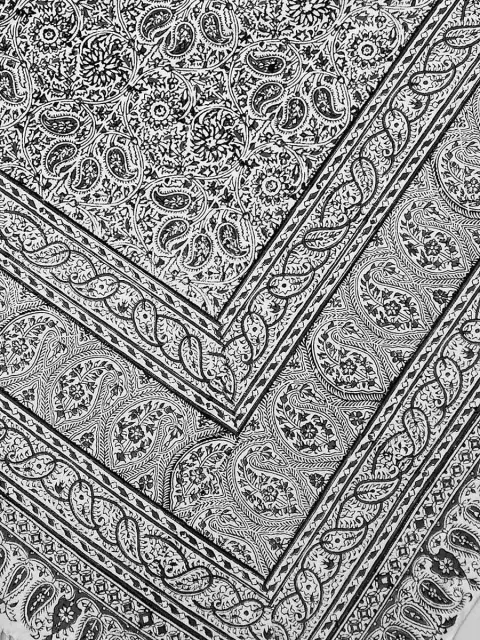 رومیزی قلمکار اصفهان
