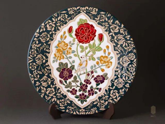 بشقاب سرامیکی دست ساز