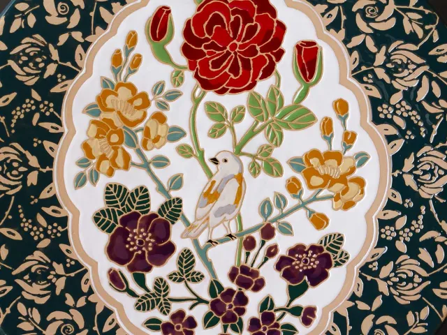 بشقاب سرامیکی دست ساز