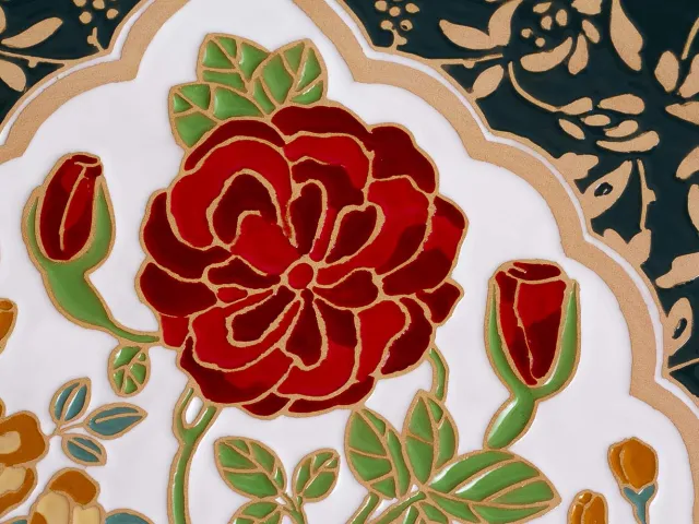 بشقاب سرامیکی دست ساز