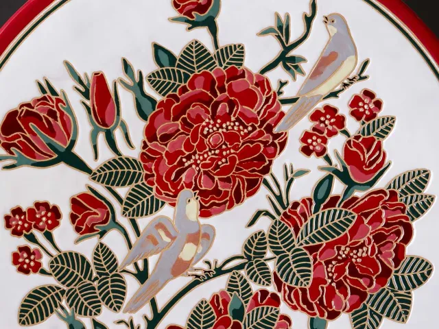 بشقاب سرامیکی دست ساز
