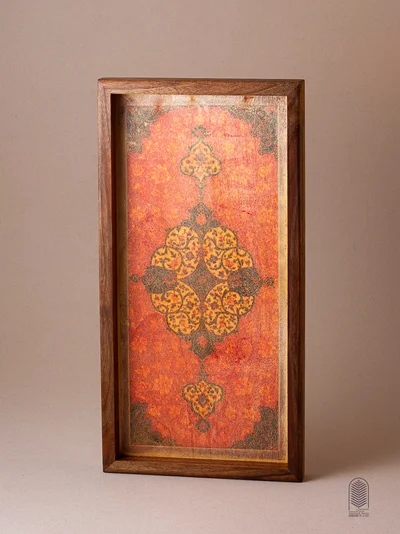 سینی چوبی (چاپ دستی)