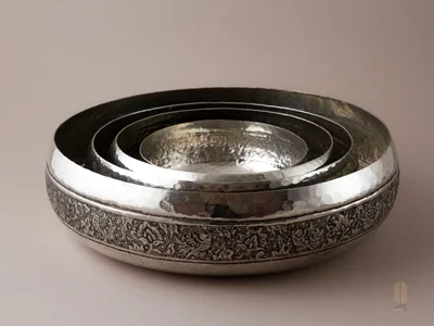 کاسه مس قلمزنی اصفهان