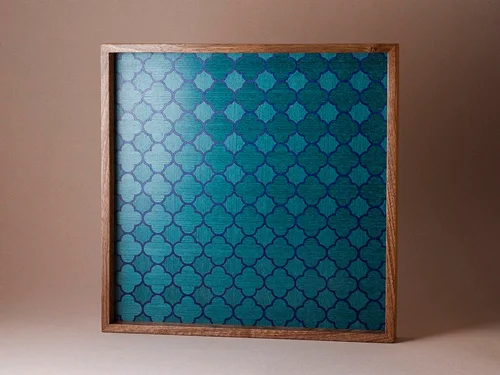 سینی چوبی معرق