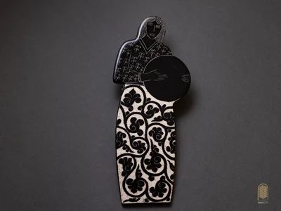 دیوار کوب های سرامیکی طرح نوازنده