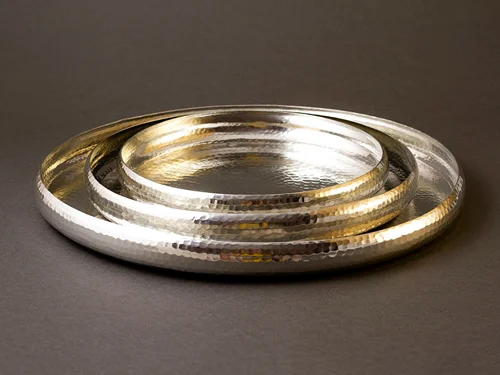 دیس گرد مسی لبه دار