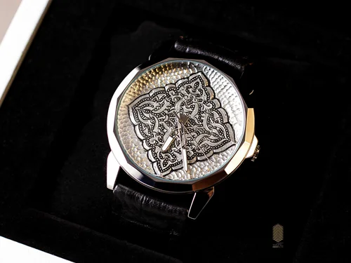 ساعت مچی قلمزنی