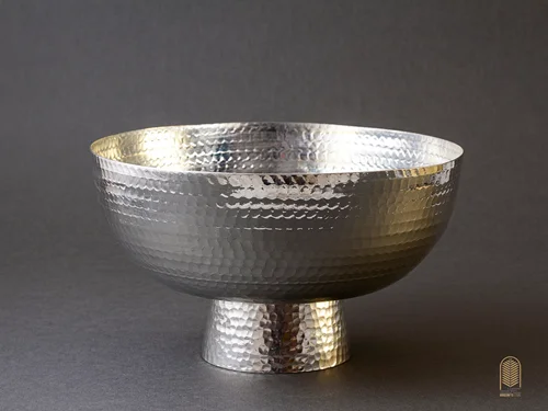 کاسه مسی پایه دار