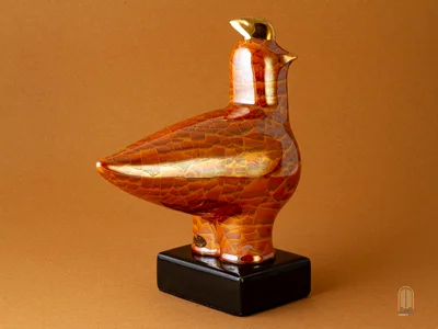 تندیس سرامیکی مرغ خوشخوان