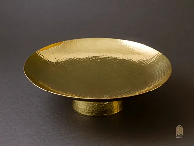 کاسه پایه دار برنجی