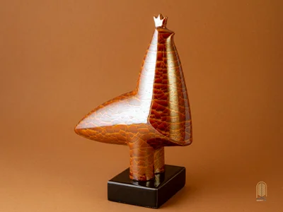 تندیس سرامیکی مرغ تیهو