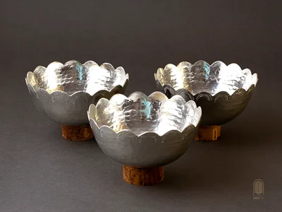 پیاله پایه دار مسی