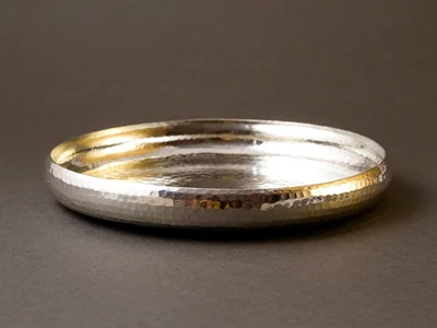 دیس گرد مسی لبه دار