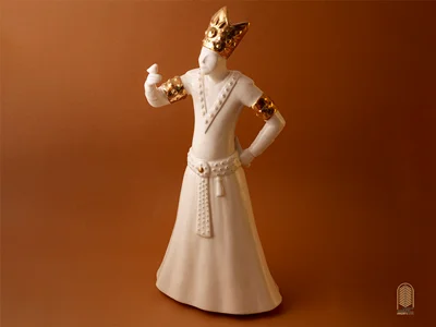 تندیس سرامیکی شازده قجری