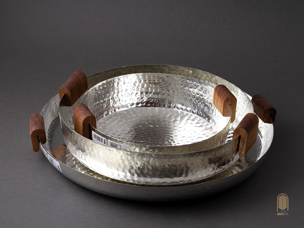 دیس های مسی دسته چوبی